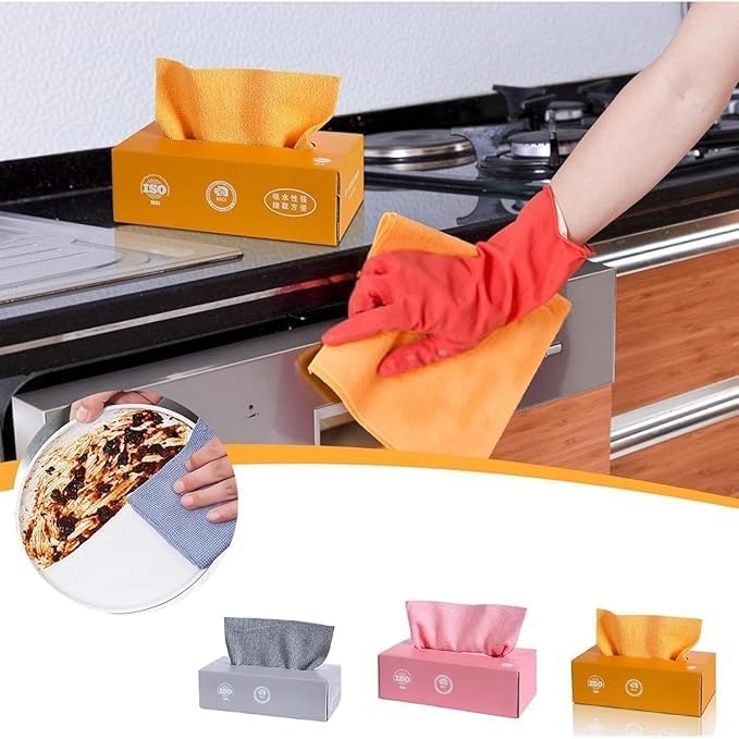 Microfiber Cleaning Cloth - 20 PCS (Pack of 1)