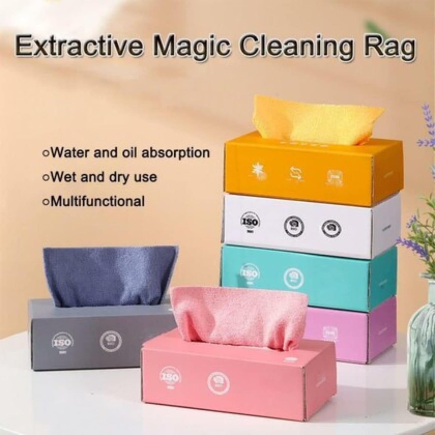Microfiber Cleaning Cloth - 20 PCS (Pack of 1)