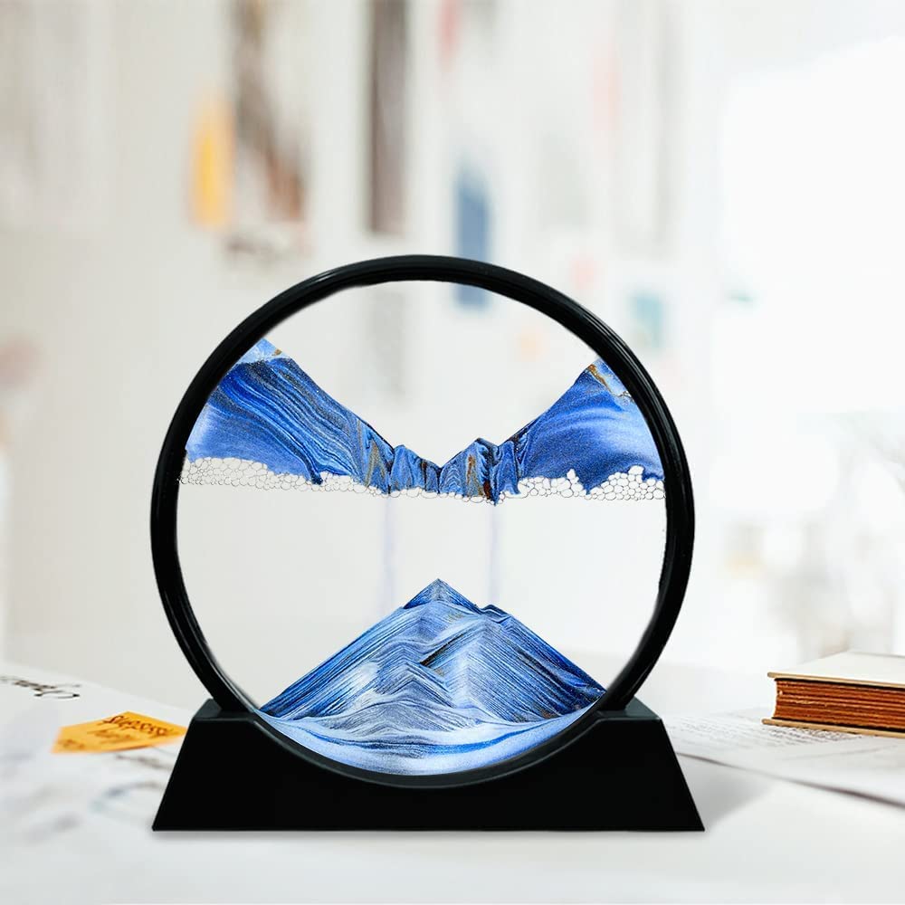 5 Color Light Moving Sand Art Picture (1 Pc)
