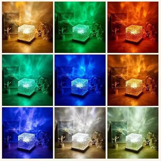 Creative Wave Lamp Crystal Night Light
