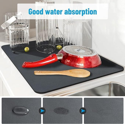 Drying mat for Kitchen, Water Absorbent Mat