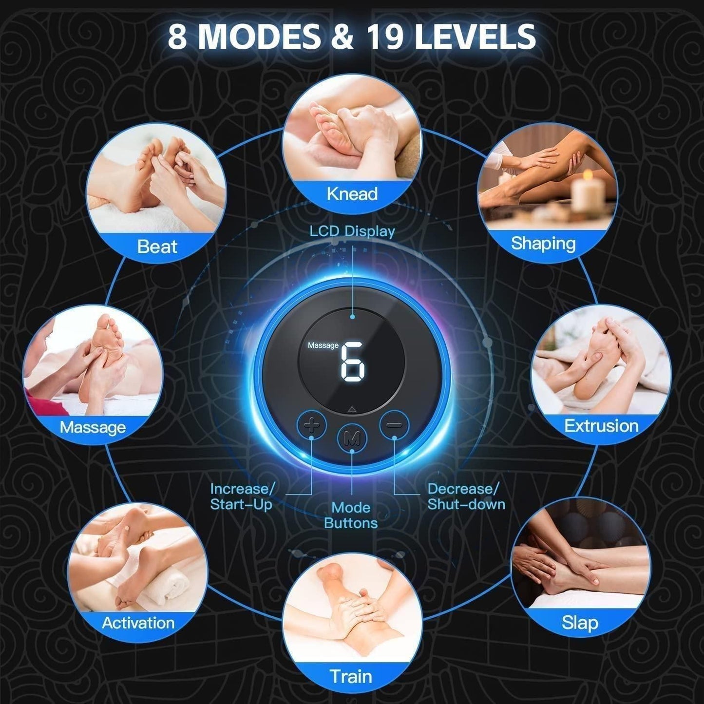 Electric Ems Foot Massager