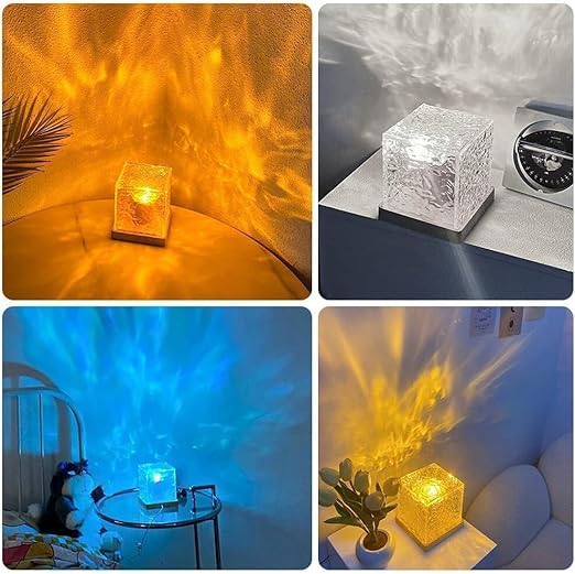 Creative Wave Lamp Crystal Night Light