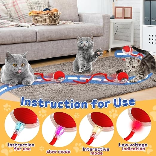 Smart Electric Ball Toy for Cats/Dogs(Rechargeable)