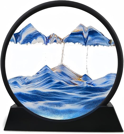 5 Color Light Moving Sand Art Picture (1 Pc)