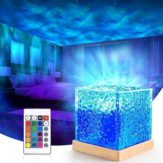 Creative Wave Lamp Crystal Night Light